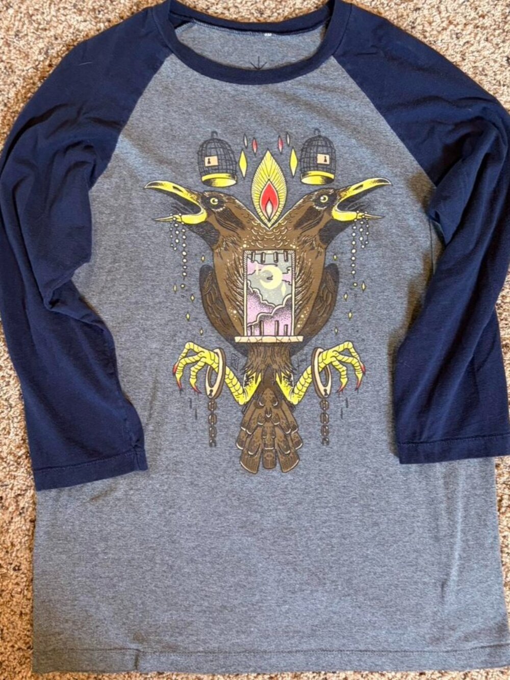 Life Clothing Co Witchy Quarter Sleeve Shirt
